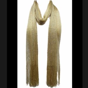 Gorgeous Shimmery Gold Scarf